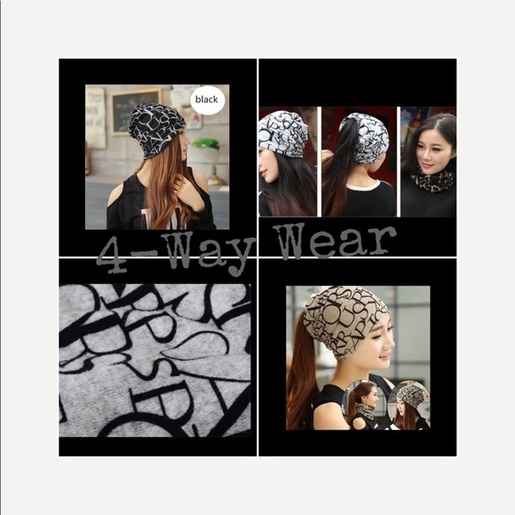 Streetwear Hat l BLACK BEANIE CAP - Picture 2 of 2